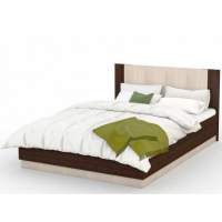 Кровать «Аврора» 160*200 (подъемник), Венге/Дуб молочный Кровать «Аврора» 160*200 (подъемник), Венге/Дуб молочный