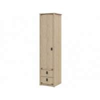 Пенал «Валенсия» 1д2ящ, Дуб сонома в гостиную