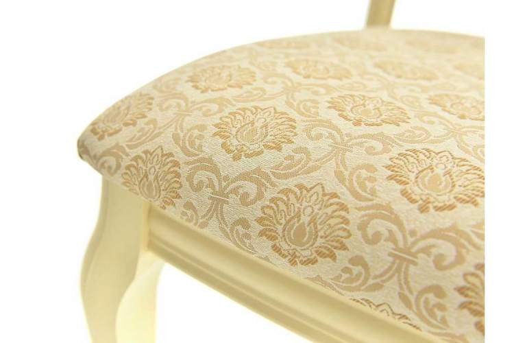 Стул «Кабриоль» с жесткой спинкой, Фермо 160-1, слоновая кость-5