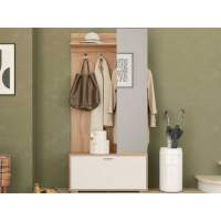 Прихожая Лайт», Дуб сонома/белый