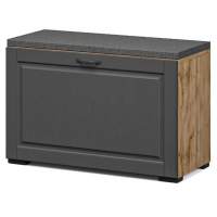 Тумба «Лацио Сканди» 80, Вотан/Сканди графит