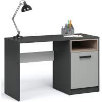 Стол «Квадро» 120, Антрацит/Белый/Дуб эндгрейн/Шиншилла Стол «Квадро» 120, Антрацит/Белый/Дуб эндгрейн/Шиншилла