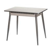 Стол М46 «Бостон» ДП1-01-10 900(1270)*600, ЛДСП:Дуб Самерсет, Н/стола прямые с ут. Металлик