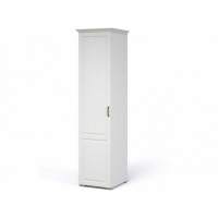 Пенал «Лацио» 1д ЛВ, Белый/Белое дерево