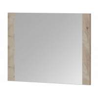 Зеркало «Джулия», Крафт серый/белый глянец