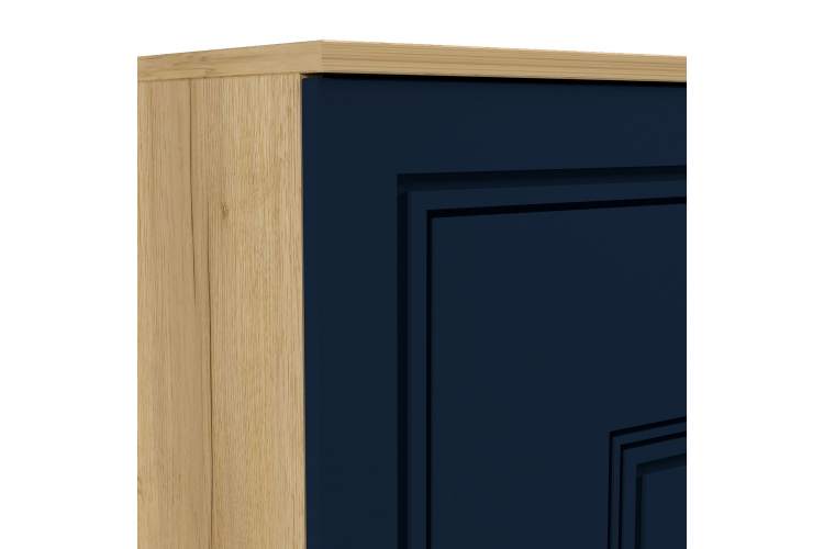 Шкаф Вега Сапфир 2дв, темно-синий-5