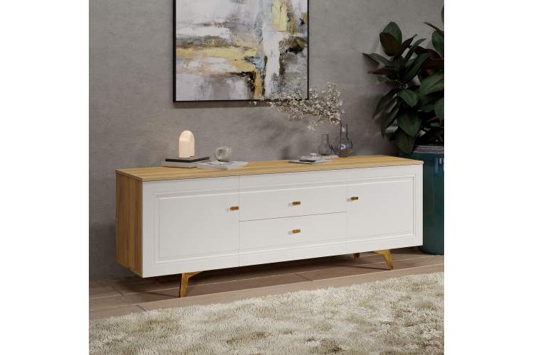 Тумба Вега Сапфир ТВ 1700, белый глянец-3