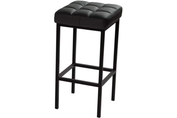 Стул «Камелот» ДП 2-07, кожзам «D6», каркас черный матовый-1