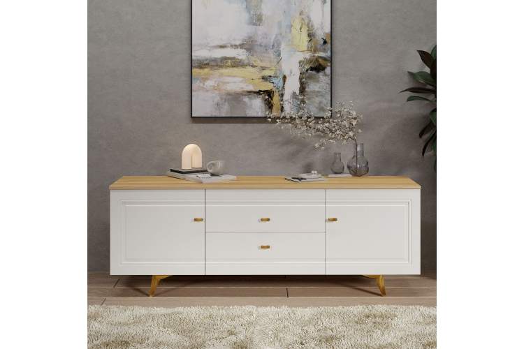 Тумба Вега Сапфир ТВ 1700, белый глянец-5