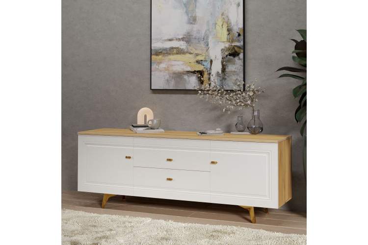 Тумба Вега Сапфир ТВ 1700, белый глянец-4