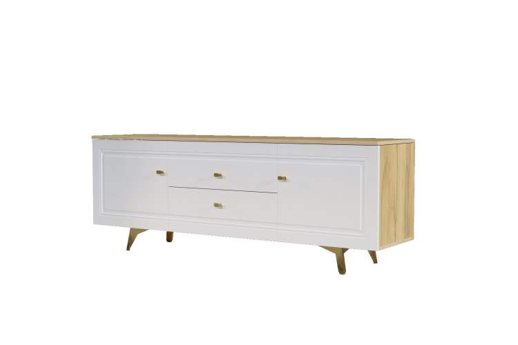 Тумба Вега Сапфир ТВ 1700, белый глянец-1