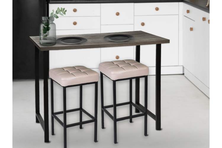 Стул «Камелот» ДП 2-07, кожзам «Pegas», каркас черный матовый-5