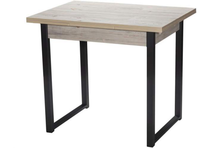 Стол М102 «Алан» ДП1-01-11 900(1200)(1500)*670, ЛДСП:Наоми, Н/стола (Графит)