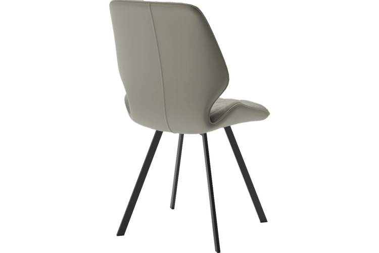 Комплект стульев «Ромео» 2шт, Бренди 23, каркас черный-4