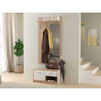 Прихожая «Стелс», Дуб сонома/белый