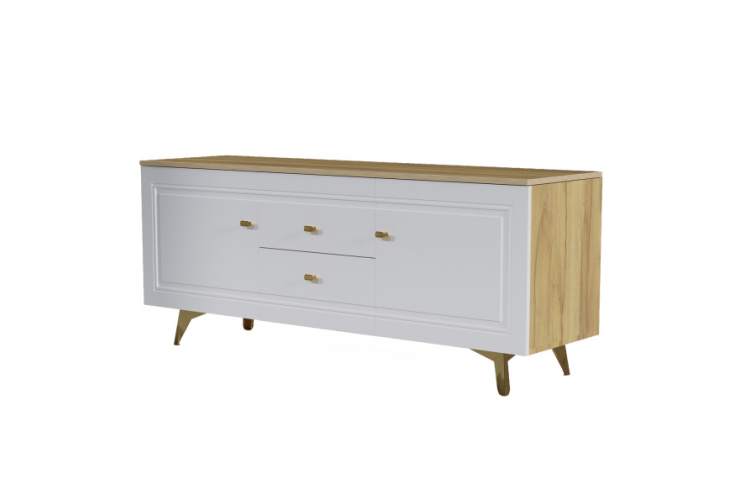 Тумба Вега Сапфир ТВ 1500, белый глянец