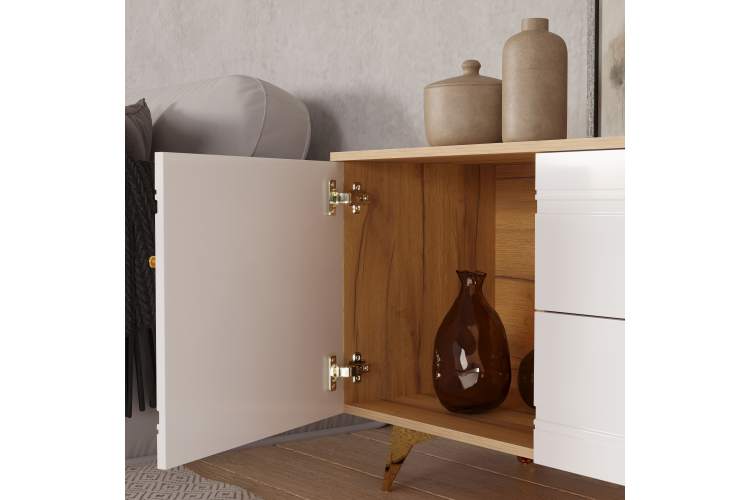 Тумба Вега Сапфир ТВ 1500, белый глянец-6