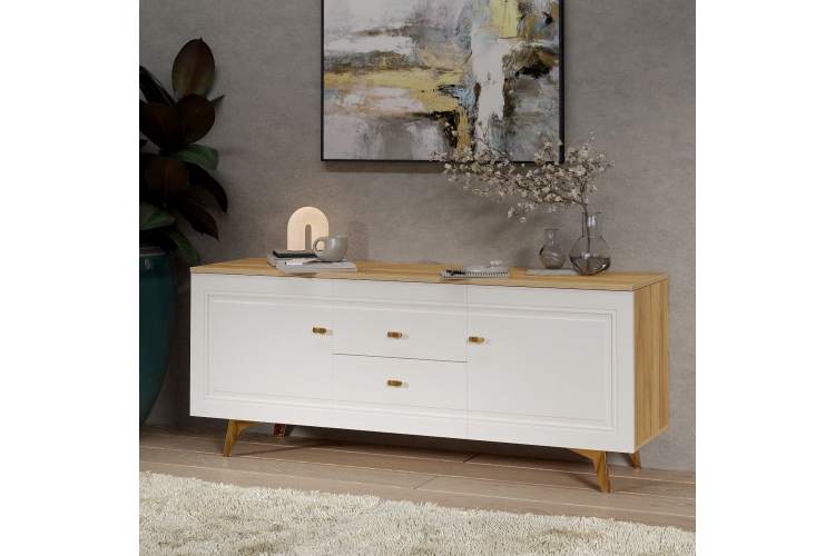 Тумба Вега Сапфир ТВ 1500, белый глянец-4