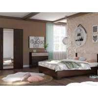 Спальня «Аврора» 3дв шк, Венге/Дуб молочный