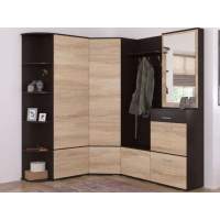 Прихожая «Виола» угловая, Венге/дуб сонома