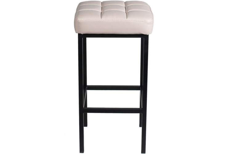 Стул «Камелот» ДП 2-07, кожзам «Линкольн бежевый», каркас черный матовый-3