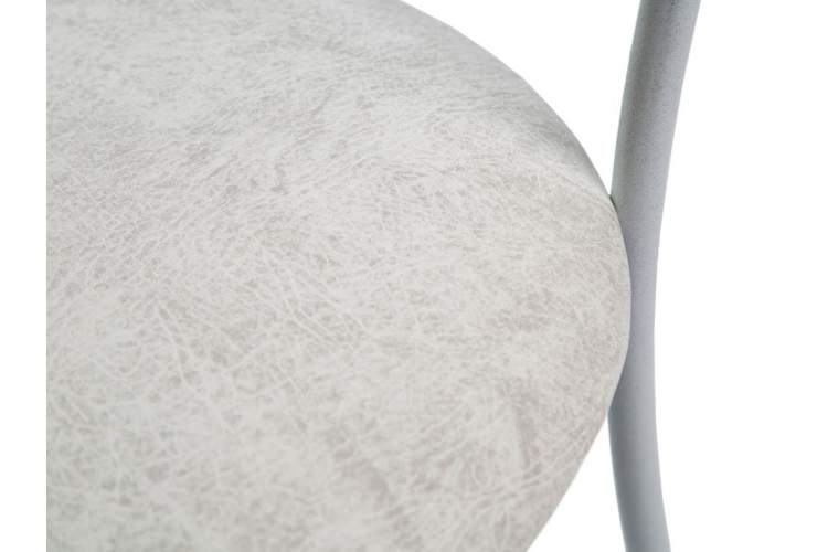 Обеденная группа (Стол Милагро и 2 стула Кемпер), белый мрамор-10