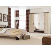 Спальня «Эшли» 4дв шк, Венге/сонома