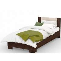 Кровать «Аврора» 120*200 (основание ЛДСП), Венге/Дуб молочный Кровать «Аврора» 120*200 (основание ЛДСП), Венге/Дуб молочный