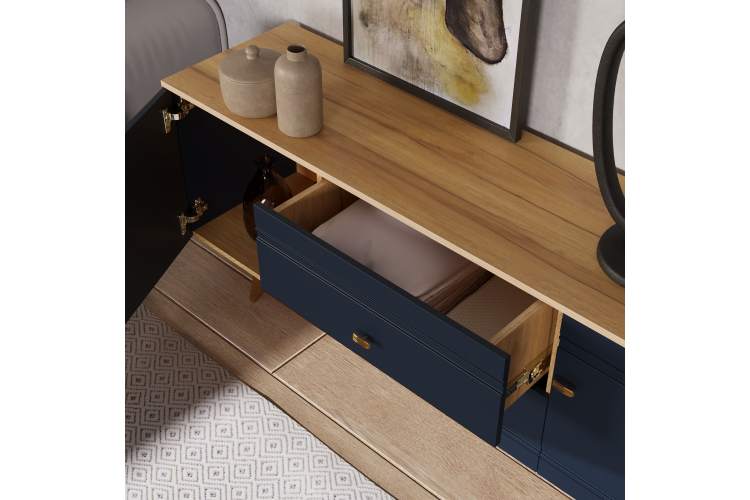 Тумба Вега Сапфир ТВ 1700, темно-синий-4