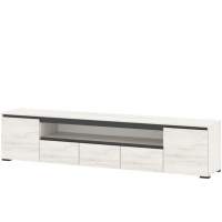 Тумба «Гретта» 2С3Я, Крафт белый/Антрацит