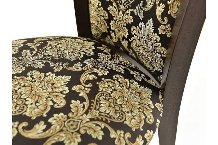 Обеденная группа (Стол Прага и 4 стула Тулон мягкий), орех темный-11