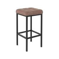 Стул «Камелот» ДП 2-07, велюр «Катания Корица», каркас черный матовый