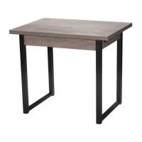 Стол М102 «Алан» ДП1-01-11 900(1200)(1500)*670, ЛДСП:Навара, Н/стола (Графит)