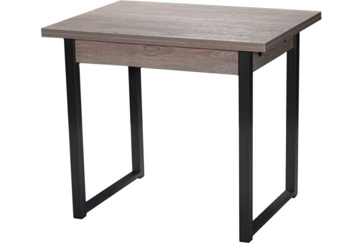 Стол М102 «Алан» ДП1-01-11 900(1200)(1500)*670, ЛДСП:Навара, Н/стола (Графит)