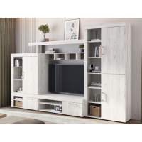 Гостиная «Гранд», дуб крафт белый