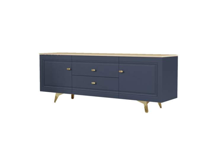 Тумба Вега Сапфир ТВ 1700, темно-синий