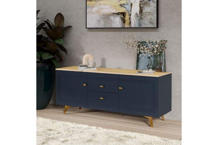 Тумба Вега Сапфир ТВ 1700, темно-синий-3