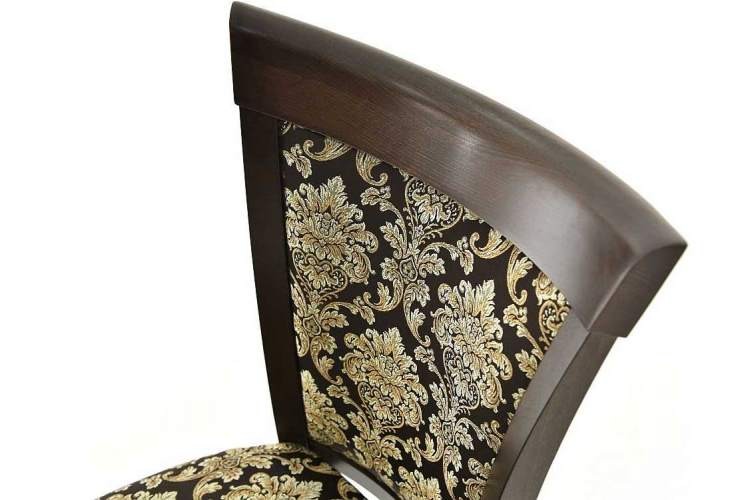 Обеденная группа (Стол Прага и 4 стула Тулон мягкий), орех темный-10