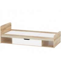 Кровать «Стелс» 90, Дуб сонома/белый Кровать «Стелс» 90, Дуб сонома/белый