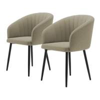 Комплект стульев «Верона» 2шт, Бренди 28, каркас черный Комплект стульев «Верона» 2шт, Бренди 28, каркас черный