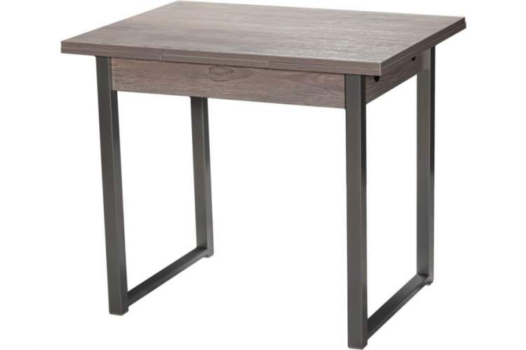 Стол М102 «Алан» ДП1-01-11 900(1200)(1500)*670, ЛДСП:Навара, Н/стола (Металлик)