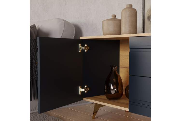 Тумба Вега Сапфир ТВ 1500, темно-синий-5