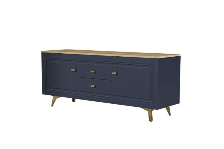 Тумба Вега Сапфир ТВ 1500, темно-синий