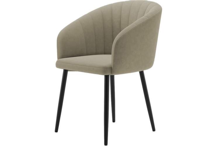 Комплект стульев «Верона» 2шт, Бренди 28, каркас черный-2