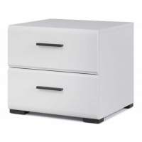 Тумба «Йорк», Белый/белый глянец