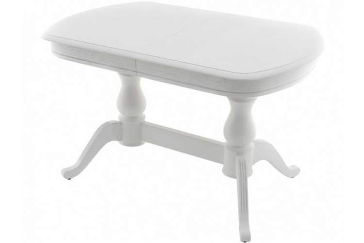 Стол «Фабрицио-2м» (мыло) 120x80, белая эмаль