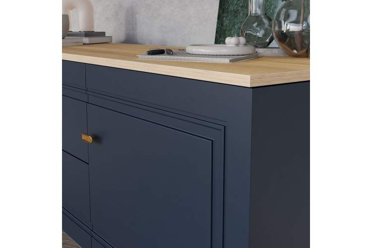 Тумба Вега Сапфир ТВ 1500, темно-синий-6