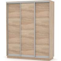 Шкаф-купе «Тетрис» 180/220 ДДД, Дуб сонома