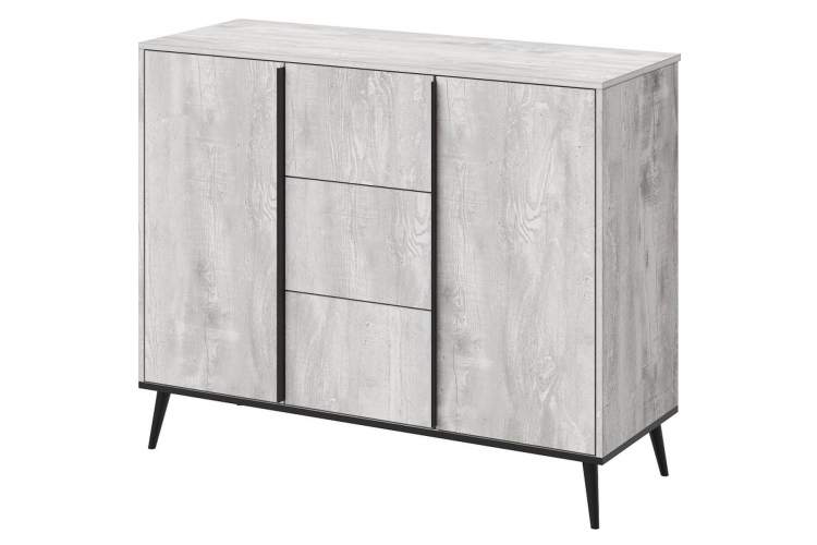 Комод «Саванна» КМК 0973.16, бетон пайн светлый-1