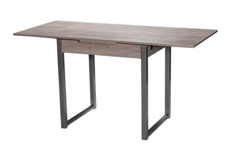 Стол М102 «Алан» ДП1-01-11 900(1200)(1500)*670, ЛДСП:Навара, Н/стола (Металлик)-2